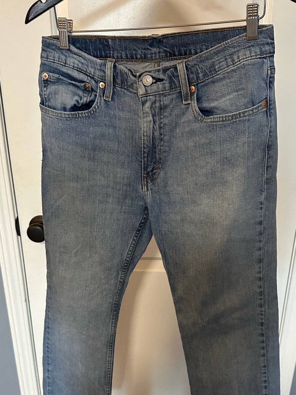 Levi 527 Men's Blue Denim Jeans - Classic Straight Fit